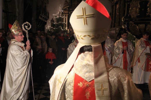 Pasterka w katedrze oliwskiej